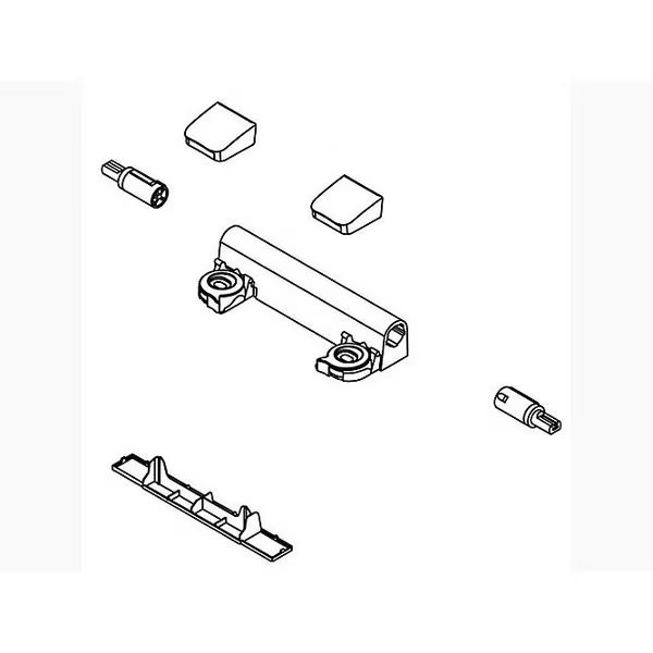 Readylatch Hinge Assembly Kit, Eb, Kohler, Mfr#: 1416150-0